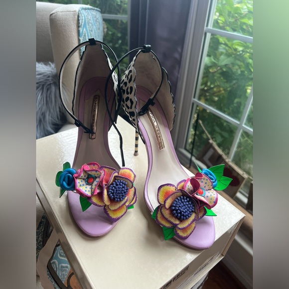 * * S O L D*-* Sophia Webster Lilico Jungle
Flower Sandals 38.5 - Picture 15 of 16